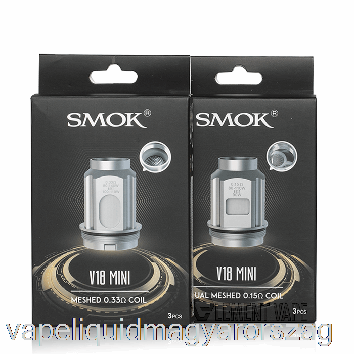 Smok Tfv18 Mini Cseretekercsek 0,2 Ohm Tfv18 Mini Mesh Tekercsek Vape E Cigi
